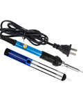 Soldering iron with plug and solder sucker from Pro DIY Instrument Cluster Stepper Motor Repair Kit X27 168 For 2003 2006 GM Chevy