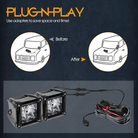 Universal Wiring Harness Splitters And Deutsch DT DTP Adapters Extension Kit illustration showing installation benefits.