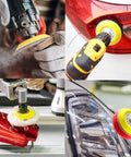 All In One 144Pc 3 Inch Sanding Disc Drill Polishing Kit With Wet Sandpaper Headlight Restoration Grit Range 60 To 10000
