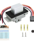 Blower Motor Resistor Kit With Wiring Harness For Chevy GMC Rides, Fits 2003 2004 2005 2006 2007 Trailblazer HVAC system
