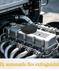 Automatic Vehicle Fire Extinguisher 30G Aerosol Suppression Kit for Cars Trucks ATVs RV on engine compartment.