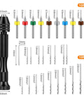 Must Have Resin Jewelry Drill Kit With Electric Hand Drill And Pin Vise, Includes 8 Drill Bits 0.8-1.2 Mm, 10 Mini Drills
