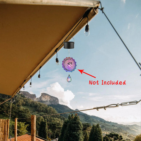 Plug In Hanging Wind Spinner Motor For Wind Chimes Sun Catchers And Baby Mobiles, Slow Revolving Electric Motor With Durable Housing