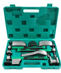 Dope Auto Body Dent Repair Kit With 9 Piece Hammer And Dolly Set Steel Toolbox Opened Showing Tools