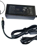 29.6V Recliner Power Adapter With Universal 100-240V Input, 0.5A Output, Barrel Round Plug, Plug And Play, AC DC Switching PSU For RT24-296005 RT24296005 Recliner, Safe OVP OCP SCP Protection, Worldwide Charger black adapter with round plug and cord