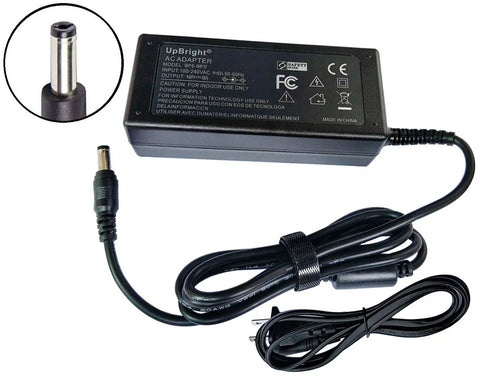 29.6V Recliner Power Adapter With Universal 100-240V Input, 0.5A Output, Barrel Round Plug, Plug And Play, AC DC Switching PSU For RT24-296005 RT24296005 Recliner, Safe OVP OCP SCP Protection, Worldwide Charger black adapter with round plug and cord