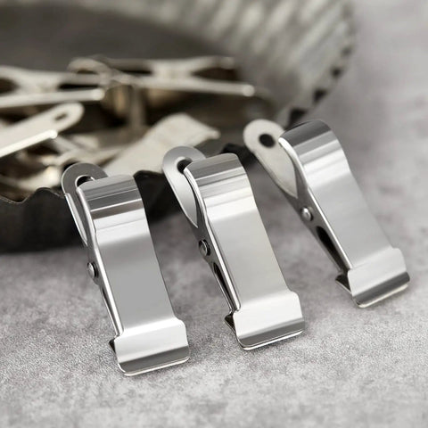10 Pcs Mini Metal Clamps Crocodile Clips One Half Inch Wide Spring Clamps With Smooth Jaw And Five Sixteenth Inch Capacity Silver Pack
