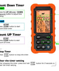Digital Wireless Meat Thermometer For Grilling And Smoking With Four Probes Oven Safe Kitchen Thermometer 490 Feet Remote Monitor with display