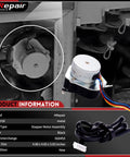 Stepper Motor Replacement For Generac Guardian GTH990 HSB GTH999 0G6453 Compatible Assembly, metal body with wires
