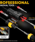 Waterproof Automotive Electrical Connectors Crimping Tool Kit with removal tools shown in detail for cars and trucks.
