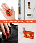 Conduit Torpedo Level With Magnetic Pipe Mini Level, 2.5 Inch Bubble Vial, visible on hand, fridge, pocket, and table