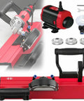 Heavy Duty Electric Tile Chamfer Cutting Machine With Water Cooled Angle Grinder Design and Precision Adjustable Thickness Plates