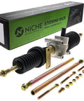 Heavy Duty Steering Gear Box Rack And Pinion Drop In Replacement For Polaris RZR 4 S 800 EFI 2009 2014 1823443 with bolts