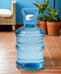 Vicasky Heavy Duty Water Bottle Handle Lifter With Non Slip Grip Works For Buckets And Gallon Jugs in blue with thick design.