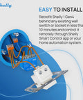 Gen4 WiFi Zigbee Matter Smart Relay Switch With Dry Contacts For 1 Channel 16A Home Automation No Hub Needed wiring view