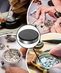Round Leather Watch Cushion And Movement Holder Pad For Repair Jobs, Case Protector Pad, Watch Maintenance Mat, Pro Grade Repair Kit
