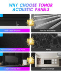 Comparison of 4 Pack Heavy Duty Acoustic Foam Panels 48 By 24 By 2 Inches Sound Proof Wall Tiles against other designs.