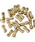 Five Pack 5Mm To 6Mm Bore Rigid Brass Shaft Coupling Motor Connector For Precise Machine Linkage Beefy Fit Premium Quality Shaft Joint