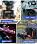 Versatile 200W 3 Channel Fast Charging Hub for Air 3 And Air 3S Drone Charge All Batteries At Once With App Control in multiple settings