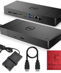 WD19S Dual Monitor Docking Station With 180W Power USB C HDMI And Dual DisplayPort For Laptops Boss Level All In One Office Docking Hub Includes HDMI Cable And Cleaning Cloth
