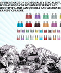 300 Piece Car Fuses Kit All In One Blade Fuse Assortment For Micro Mini And Standard Sizes with zinc alloy material