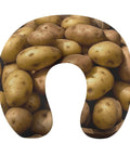 Garden Potatoes Travel Pillow Memory Foam Neck Pillow U Shape For Planes Trains And Cars Relieve Fatigue Portable