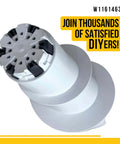 W11614636 Agitator For Whirlpool Washer Replacement Part Replaces AP7193565 PS16744970, durable and easy DIY installation.