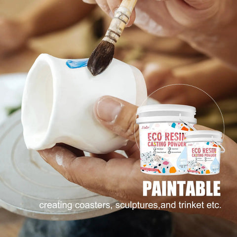 Dead Simple Ceramic Resin Casting Powder Plus One Point Four Kilogram Plaster Mix For Terrazzo Trays Coasters Fast Water Activated Blend Delivers A Knockout Porcelain Matte Finish For Zero Hassle Weekend Art Creators
