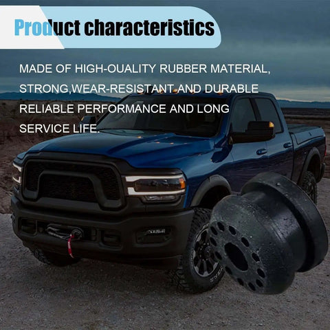 2 Pack Transfer Case Shift Linkage Bushings With E Clips Grommet Kit Replacement For OEM 68078975AA 68078974AA Durable Rubber