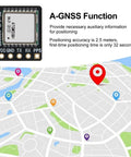 Dual Mode GPS BDS Flight Control Module and map for precise satellite positioning in RC projects