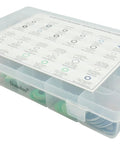 330 Piece Oil Drain Plug Gasket Set With Nylon Gaskets 36 Sizes Assortment Kit For M12 And M14 in plastic case