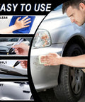 All Cars Magic Scratch Removal Pen 2 Pack Quick Fix Car Scratch Repair For Any Color Universal Car Paint Pen application steps.
