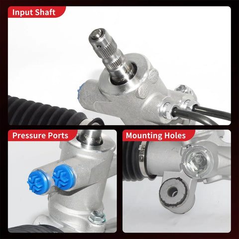 Toyota RAV4 2004 2005 Power Steering Rack And Pinion Assembly Replacement Direct Fit Leak Resistant New Unit For L4 2.4L With Smooth Steering And Durable Leak Proof Design