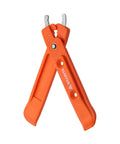 Bike Tire Levers With Chain Master Link Pliers Kit For Mountain Road BMX Bikes, 2 In 1 Quick Link Remover, orange, portable.