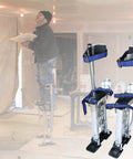 Adjustable Drywall Stilts 24 To 40 Inches For Painting, Cleaning, And Sheetrock Work, 225 Lb Capacity, Lightweight Aluminum Construction