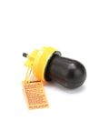 Cherne Clean Seal Plug 3 Inch For DIY Plumbing Tests with yellow threading and black rubber bladder