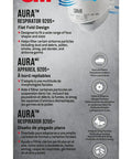 Packaging of Lightweight N95 Particulate Respirator With 3 Panel Design For All Day Comfort And Easy Breathing 3 Pack
