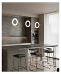 Modern s for Dining Room Decoration Interior for Home Lights for Kitchen Table Light Nordic Style LED Pendant Lights, Gold color.