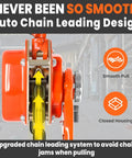 Built Tough 3 Ton Manual Lever Hoist Packed With G80 Galvanized Chain with upgraded auto chain leading design for smooth pulling.
