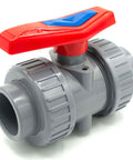 2 Inch Schedule 80 CPVC True Union Ball Valve With Double Union Design For In Line Maintenance Quick Disassembly Built Tough Spanner