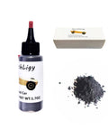 1.7OZ Graphite Powder for Pinewood Derby Cars Premium Dry Lubricant With Pointed Applicator For Wheels And Axles Slashes Friction And Speeds Up Your Run, Compatible With Derby Car Kits, Also Works On Locks And Hinges, bottle and box shown