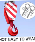 M10x60 Stainless Steel Eyebolts With Nuts And Flat Spring Washers, Weather Resistant And Anti Loosening Design For Outdoor And Indoor Use, Built To Last Heavy Duty Anchor Eyebolts For Household Projects And Sensitive Devices, shown with nuts and washers