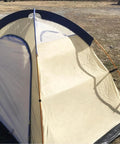Tent set up with Two Pack Tent Pole Repair Kit And Replacement Poles For Camping And Hiking Aluminum Alloy 7001 T6 Adjustable Splint