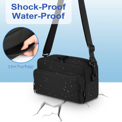 Road Trip Ready Thermal Imager Case For HF96 And ACEGMET TR120E Rugged Nylon 900D Shockproof Waterproof Pouch With Adjustable Strap