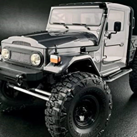 1/10 Scale RC Crawler Clear Body 1965 Toyota FJ40 Truck Cab PC Clear for Axial SCX10 TRX4 Redcat GEN8 RGT 86100 YIKONG 4102