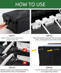 Heavy Duty Outdoor Electrical Box Waterproof IP54 Weatherproof Cord Cover With Seven Cable Seal Entries installation guide