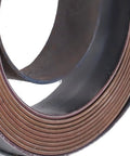 Close-up of Two Piece Drill Press Return Spring Set Made From Spring Steel, Heavy Duty Feed Return Coil For Bench Drilling With Blackened Finish