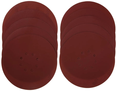 Ten 9-inch 240 Grit Hook And Loop Sandpaper Discs For 9 Inch Drywall Sander 10 Pack Easy Install And Removal Durable Backing