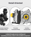 Heavy Duty Engine Cooling Water Pump For Vw Jetta Beetle Passat 1.8L 2.0L Turbocharged L4 2013 To 2016 showing precision components.