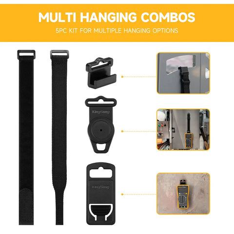 Multi hanging combo for Hard Case Bundle With Magnetic Hanging Strap For Fluke Digital Multimeters 113 114 115 116 117